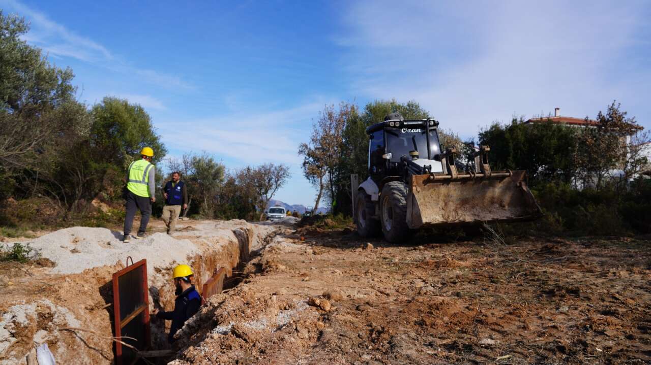 Datça Çomarlık’ta Kanalizasyon Sorunu Çözülüyor 3
